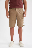 DeFacto Regular Fit Cargo Style Cotton Bermuda Shorts 百慕達