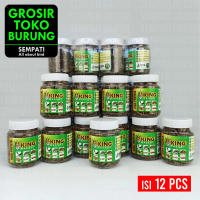 SEMPATI GROSIR MAGOT KERING KING MAGGOT SEMPATI 12 PCS BSF SUPER MAGOT MAGGOT KERING DRY FRESH MAGOT
