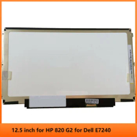 12.5 inch for HP 820 G2 for Dell E7240 LCD Screen Panel HB125WX1-100 HB125WX1-201 LP125WH2-TPB1 B125XTN03 EDP 30pins HD 1366x768