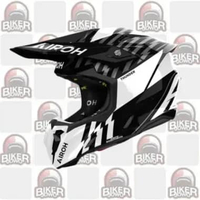 Helm Cross Airoh Twist 3 Motor Trail MXGP Enduro Motocross Trial THUNDER BLACK