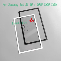 Original LCD Touch Screen Front Outer Glass+OCA For Samsung Galaxy Tab A7 10.4 2020 T500 T505 Tablet Display Panel Replacement
