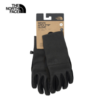 【The North Face 官方旗艦】北面男款深灰色DWR防潑水可觸控手套｜89R9DYZ