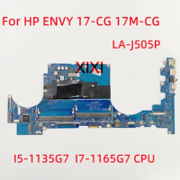 GPT70 LA-J505P For HP ENVY 17-CG 17M-CG Laptop Motherboard With I5-1135G7 I7-1165G7 CPU M15199-601 100% Fully Tested