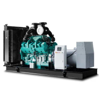 600kw 750kva hotel . generator set Brushless Motor customizable dynamo low rpm alternator with Cumins engine