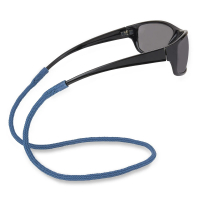 【CARSON 卡薾紳】Gripz矽膠運動眼鏡帶 普魯士藍(眼鏡繩 防掉掛繩 墨鏡鏈條 防滑帶 慢跑運動)