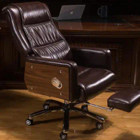 Boss chair leather home reclining massage executive chair casual computer chair modern minimalist office chair