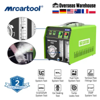 MRCARTOOL T130 Car Smoke Leak Detector Pipe Leak Locator Automotive EVAP System Smoke Leakage Diagnostic Analyzer Detector