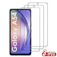 1-3PCS For Samsung Galaxy A54 Glass Full Glue Clear Screen Protector For Galaxy A54 Tempered Glass Samsung A54 5G Film 6.4 inch