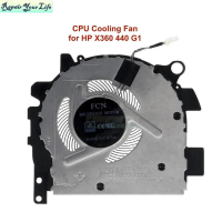 Laptop CPU fan làm mát CPU laptop cho HP ProBook X360 440 G1 HSN-W01C, Quạt tản nhiệt PC Laptop L282