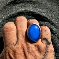 Cincin batu akik blue