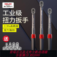 可調式扳手 德力西扭力扳手可調扭矩扳手快速力矩板高精度公斤扳手汽修火花塞