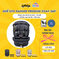 [Dealđộcquyền] Jovikids Ranger - Ghế Ô Tô Cho Bé Xoay 360 - R129/i-Size + Isofix (cho bé cao 40 - 15