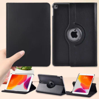 Smart Tablet Case for Apple iPad 10.2 inch 9th Generation 2021 360 Rotating Automatic Wake-Up Protective Shell Cover