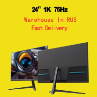 Ultralight Gaming Mouse or 24 Inch 75Hz FHD Computer Monitor 1080P Thin LED Screen HDMI Compatible