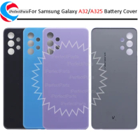 For Samsung Galaxy A32 A325 Battery Back Cover Door Rear Housing Case Assembly Repair Parts For Samsung A32 Back Housing