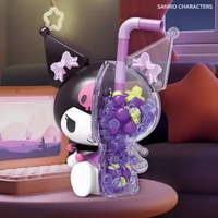 BNS Series Top Toy Sanrio Sparkling Water Doll Building Blocks - Grape Sparkling Water Kuromi