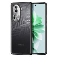 DUX DUCIS For Oppo Reno11 Pro Outdoor Military Airbag Anti-fall Case For Oppo Reno 11 Pro Acrylic PC+TPU Shockproof Armor Cover