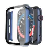 優樂悅~適用apple watch5 6 代蘋果手表保護殼 手表鋼化膜保護套 一體殼