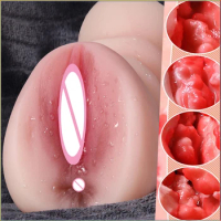 Realistic Vagina Lifelike Artiflcial Vaginal Anal Sex Doll Erotic Adult Sex Toys For Men Soft Pocket Pussy Male Adult supplies