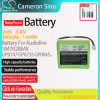 CameronSino Battery for Audioline SLIM DECT 500 SLIM DECT 502 SLIM DECT 502 Duo.fits GP0747 GP0748,Cordless Phone Battery.