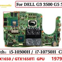 19795-1 For DELL G3 3500 G5 5500 Laptop Mainboard With GTX1650 GTX1650Ti GPU I5 I7 10th CPU 028HKV 0D1G65 0HW9CF 0HN4GN Tested
