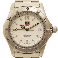 TAG HEUER 泰格豪雅 銀色 不鏽鋼 Professional 石英腕錶 WK1111 【二手名牌BRAND OFF】
