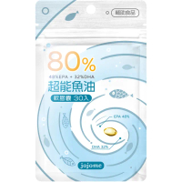 【jojome】80%超能魚油30顆/包(高純濃度rTG型態)