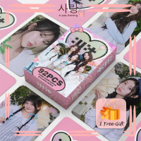 92pcs ILLIT《ILLIT》Pink LOMO Cards Set with FREE GIFT Collection Kpop Photocard Wonhee Minju Yunah Mo