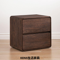 免運 公司貨 床頭櫃 斗櫃 儲物櫃 收納櫃 床邊櫃 床頭櫃全實木簡約現代家用臥室儲物櫃收納床邊小櫃子抽屜式日式原特惠/可開發票TT0828