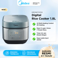 Midea Premium Digital Rice Cooker Low Watt 1.8L MRD180T2CDG