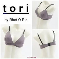 TORI Bra Wanita Tanpa Kawat Wirefree / Wireless Busa Tipis TORI size 34 36 38 Full Cup Pakaian Dalam