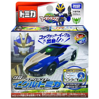 【FUN心玩】TP15555 正版 多美 地球防衛隊 CG02 核心先鋒多美車 鷹王 音效車 變形機器人 小男孩禮物
