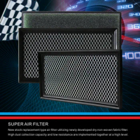 3-layer high flow air filter for Volkswagen Tiguan GTI Jetta Arteon Golf Touran T-Roc Polo Passat Beetle T-Cross
