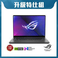 ASUS GA403WM 14吋3K特仕電競筆電 (AMD AI 9 HX 370/32G/RTX5060/2TB/3K/120Hz/W11/日蝕灰/ROG Zephyrus G14)