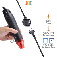 Hot Air Gun, Mini Heat Gun for DIY Embossing and Shrink Wrapping Tools, 300W Electric Heating Tool M