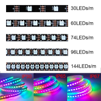 【HOT stock LED light string】 5V WS2812B WS2812 Digital Flexible Individually Addressable Pixel Led S