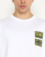 KENT&CREW Kaos Lengan Pendek Casual Streetwear Print Pria (PILIHAN WARNA) Putih S