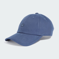 adidas 帽子 棒球帽 運動帽 遮陽帽 三葉草 PE DAD CAP 藍 IS4635