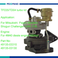 Motor Turbo charger part TF035 turbolader turbine for Mitsubishi 2.8L 4M40 engine MD202579 MD202578 4913503310 4913503130