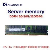MT Server Memory RAM DDR4 8G 16G 32G 64G 2133/2400/2666/3200MHz ECC REG supports x99 motherboard intel/amd DDR4