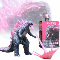 2024 Godzilla x Kong:The New Empire Figure Toy Anime SHM Godzilla Action Figures PVC Collection Desk Decor Model Gift For Boys