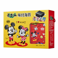 【元本山】米奇系列味付海苔禮盒(2.3公克x12包)｜超商取貨限購3盒