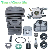 40Mm Cylinder Piston Carburetor Kit For Husqvarna 142 141 137 136 Chainsaw