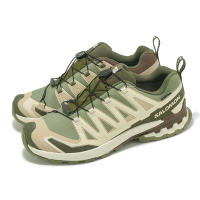 Salomon 戶外鞋 XA PRO 3D V9 GTX 男鞋 綠 棕 灰 防水 抽繩 抓地 戶外 運動鞋 薩洛蒙 L47820200