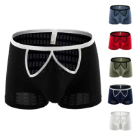 Boxer Underpants Cotton Sexy Breathable Underwear Mens Brief Lightweight Briefs Mens Underwear Sports G Station Underwear