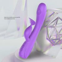 Multi-frequency Clitoral Slap Vibrator USB Rechargeable Female Masturbation Vibrator Vaginal Thrust Vibrator Female Sex Toys