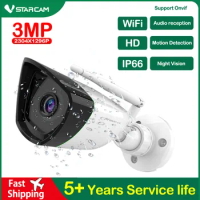 2022 Newest Vstarcam 3MP IP Camera WIFI Security Surveillance Outdoor Bullet CCTV Camera Motion Alarm IP66 Waterproof IR Camera