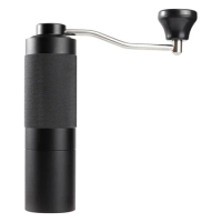 Manual Coffee Grinder Portable Coffee Grinder Stainless Burr Coffee Grinder For Kitchen Black