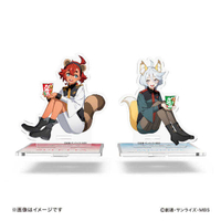 ■預購■『7net』通販｜ 機動戰士鋼彈 水星的魔女 × 東洋水產泡麵『蘇萊塔&米奧琳涅』壓克力立牌套組。[0629]