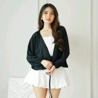 NaiyNaiy | Ootd Wanita Kekinian Casual | Outer Ceruty Baju
